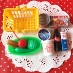 レトロポップ★昭和の小さなおままごと★お買い物セットA