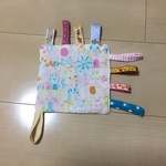 リバーシブル シャカシャカミニ布おもちゃ