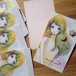メッセージカード 女の子