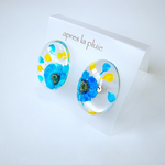 pierce.earring...la flaque...ひまわりの視線/apres la pluie