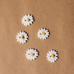 【再販】（5個セット）ボタン　マーガレット