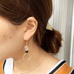 No.S93 きらめく＊リング 上品な大人ピアス