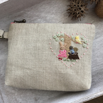 刺繍ポーチ うさぎさんと仲間たち