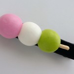 三色団子のヘアクリップⅠ