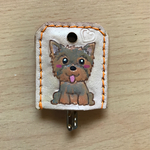 ヨークシャー・テリア （ヨーキー）犬種別 キーカバー キーケース 犬雑貨 革小物 レザークラフト 本革