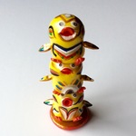 ひよこのトーテムポール