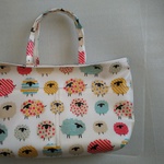 N様オーダー品 バッグインバックひつじ柄（ホワイト）