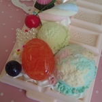 チョコレートデコミラー ピンク