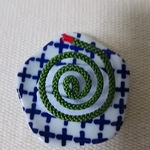 ちりめん  蚊取線香(皿つき)