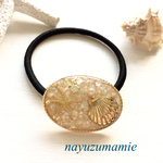 ∵∴shell&starfish,クラッシュシェルレジン∵∴ヘアゴム【247】