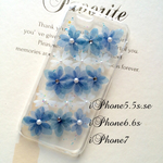 ♡押し花iPhoneケース♡大人なシンプルデザイン♡