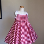 サンドレス（ギンガムチェック限定1点)　100～130　サイズ