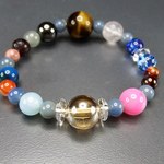 一点物訳有り格安ゴールドアクアオーラ ブレスレット 70428-4