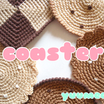 クッキーコースター  ♡5つset