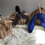 【再販×5】ピクニックバスケット小(バンダナ付き)