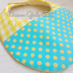 ❁チェック×ドットbib❁