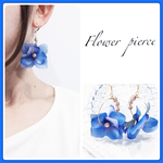 紫陽花♡フラワーピアス♡イヤリング