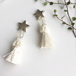 再販♡star&tasselの爽やかピアスorイヤリング