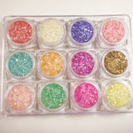 山盛り♡12色超大容量ケース入りクラッシュシェル♡