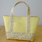 ★P様ご予約品★ リバティ Betsy×帆布のミニトート