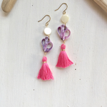 colorful summer #1［タッセルピアス］