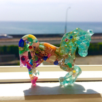 happy☆horse☆bird☆オルゴナイト