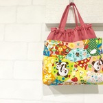 【お試し価格】バッグインバッグ*レトロ おむつポーチ