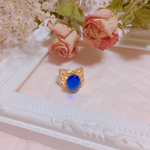 blue bijou ring