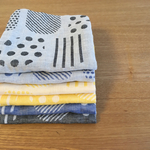 ""Nordic　pattern""　petit ガーゼ ハンカチ　