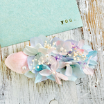 浴衣にも♡あじさい マーメイド バレッタ