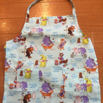 送料無料♡子供用エプロン★動物×水色