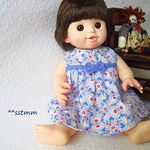送料込♪ぽぽちゃん服【切替えワンピ】