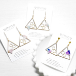 ▽triangle△-○△□-pierce,earring