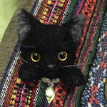 yokof様ご予約黒猫のブローチ
