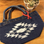 デニムトート ★オルテガ柄★