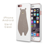大きな森のくまさん ハードケース iPhone 12 SE 11 Max XR XS 8 7 6 5 android 各種対応 