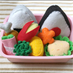 【送料無料】お弁当  フェルト ままごと ①