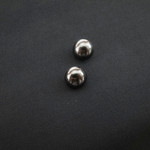 ドーム型 メタルボタン ＃T5358 1穴 13mm  C/#BN ブラックニッケル *10個セット*