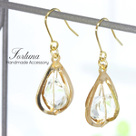しずくクリスタルピアス(６８) ピアス/イヤリング/ノンホールピアス/樹脂ピアス