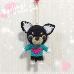 オーダー注文商品☆チワワちゃんのボールチェーンマスコット
