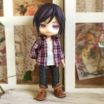オビツ11サイズお洋服＊シャツ×デニム3点セット