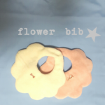 flower bib　スタイ　よだれ掛け
