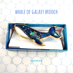 再入荷：宇宙クジラのブローチ