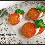 カプレーゼのブローチピン