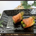 【再販】アスパラベーコンのブローチピン