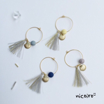 クラゲ ダンス ❁︎ シェル ❁︎ イヤリング / ピアス タッセル