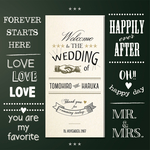 席次表 [ clasp ] ホワイト紙タイプ