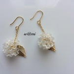 【再販】紫陽花ピアス