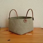 hina-anzu様✨※オーダー品※持ち手付きの四角いカゴ