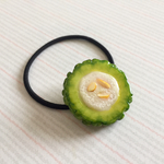 夏のフレッシュ ゴーヤ ヘアゴム